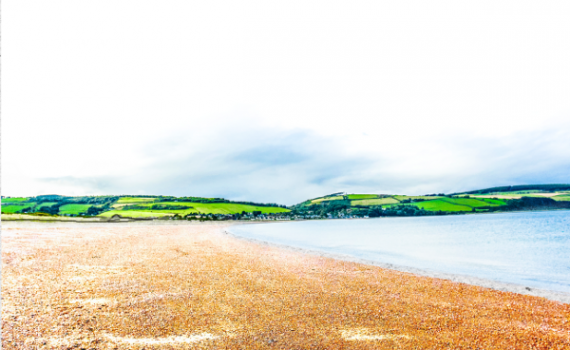 Scotland - Rosemarquee Beach hut by Jackie Mitchell